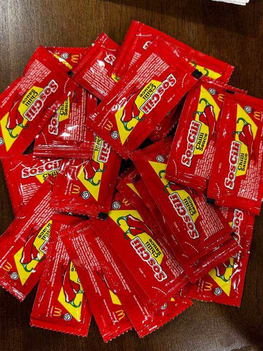 (New Ready Stock)McDonald’s Chili sauce McDonald Mekdi Mcdonald's