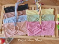 TD Chic Shop - Baby Bar เกาะอก ผูกเชือกคอ ผ้าร่องใหญ่สุดปัง