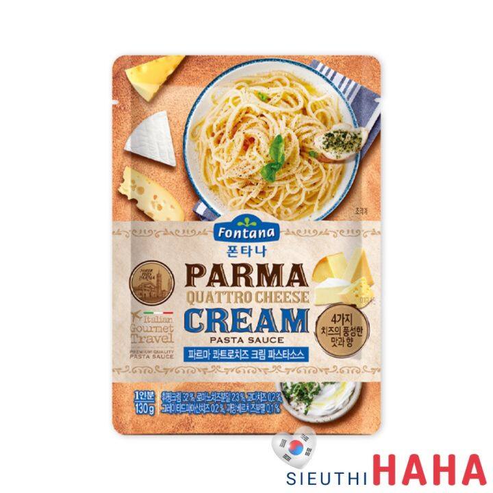 Sốt pasta kem phô mai FOTANA PARMA QUATTRO CHEESE CREAM PASTA SAUCE 130g |  