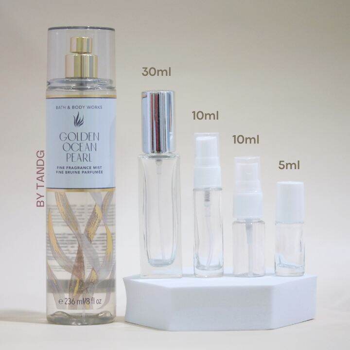 Bath & Body Works Golden Ocean Pearl Fragrance Mist for Women Decant
