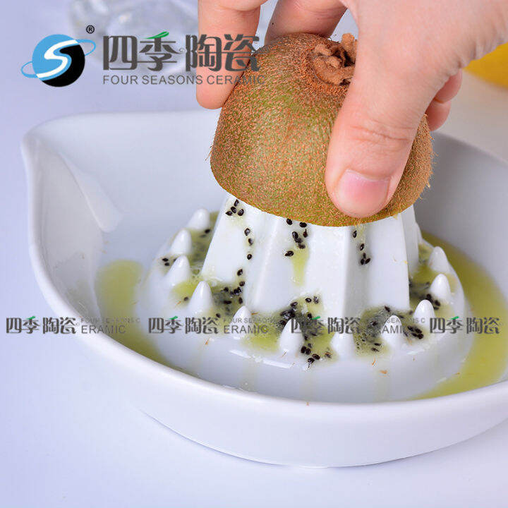 Ceramic Manual Juicer Orange Lemon Children Juice Extractor Juicer
