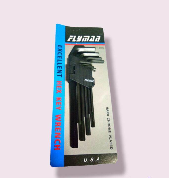 9PCS ALLEN WRENCH SET HEAVY DUTY Lazada PH