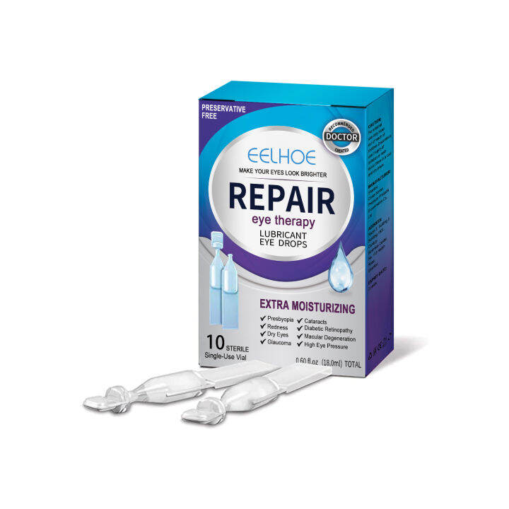 Eelhoe Eye Drop Improve Eyesight Protection Relieve Dry Vision Blurred