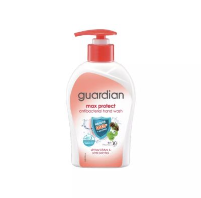 แท้💯 guardian max protex  สบู่เหลวล้างมือการ์เดี้ยน 250 ml. ชำระล้างแบคทีเรียได้ 99.9%