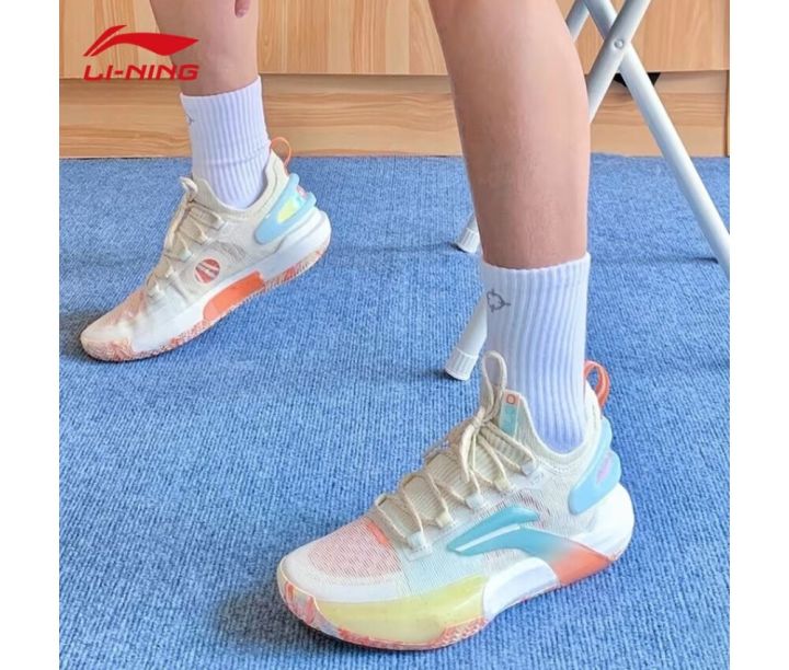 Li Ning 2023 Summer Men's Basketball Shoes Men's Flashing 9 Ultra Low ...
