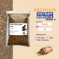 สารกาแฟ (1 kg) Robusta เกรด AA Green Bean เมล็ดกาแฟ โรบัสต้า เวียดนาม Pumirak_Coffee.Beans