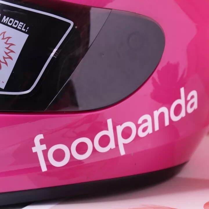 หมวกกันน็อครับงาน-foodpanda