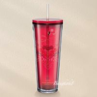 ?Burgundy OX Cold Cup 24oz แท้?