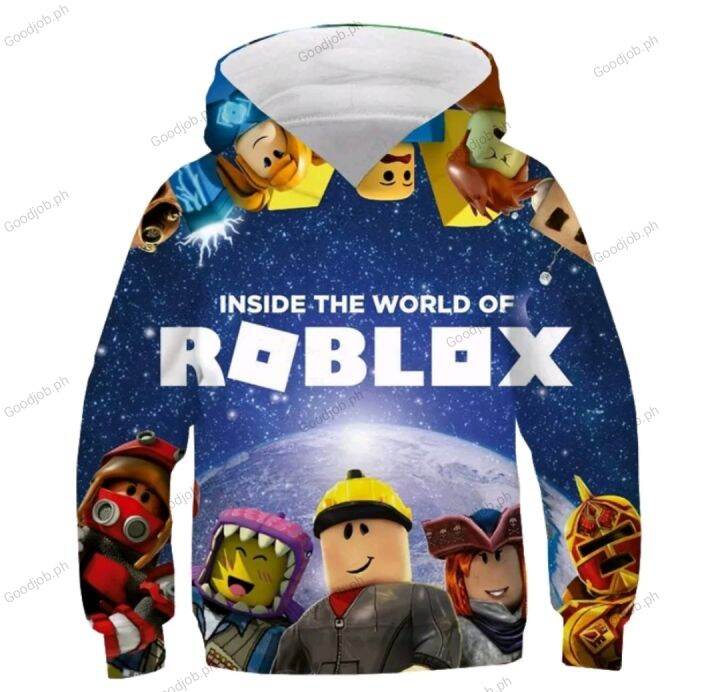 ROBLOX JACKET WITH HOODIE for kids 3D print | Lazada PH