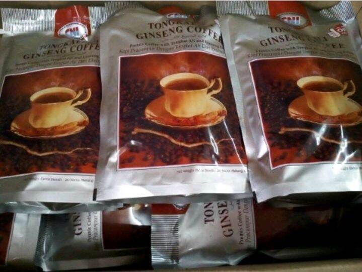 ORIGINAL TONGKAT ALI GINSENG COFFEE ( 20 Sachet) Lazada