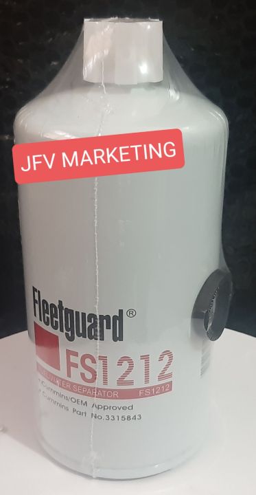 FS1212 Fleetguard Fuel/Water Separator Filter Cummins (origin Usa ...