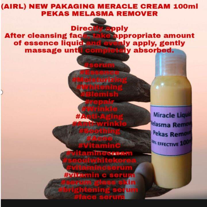 (AIRL) Meracle Cream bungang Araw Remover 100ml Lazada PH