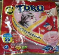 ขนมแมวเลีย ToRo รสทูน่าและแซลมอน ขนาด15g×25ซอง