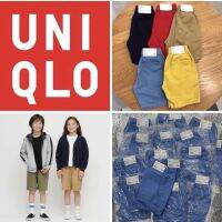 กางเกงเด็ก  Uniqlo Kids งานแท้ Boys Twill Easy Shorts เอวยางยืด   พร้อมส่ง