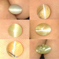 chrysoberyl cateye หินธรรมชาติ 100% Chrysoberyl Catseye 100% natural gemstone