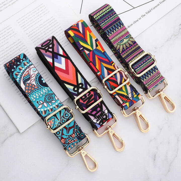 Purse Straps for Handbags Crossbody - Purse Straps Replacement Crossbody  Wide Strap for Crossbody Bag Strap Clip Colorful Purse Strap - Guitar Purse