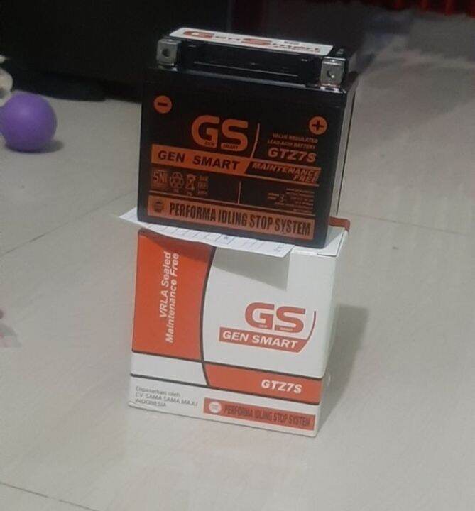 ACCU AKI KERING GS MF MOTOR KLX DTRACKER 150 | Lazada Indonesia