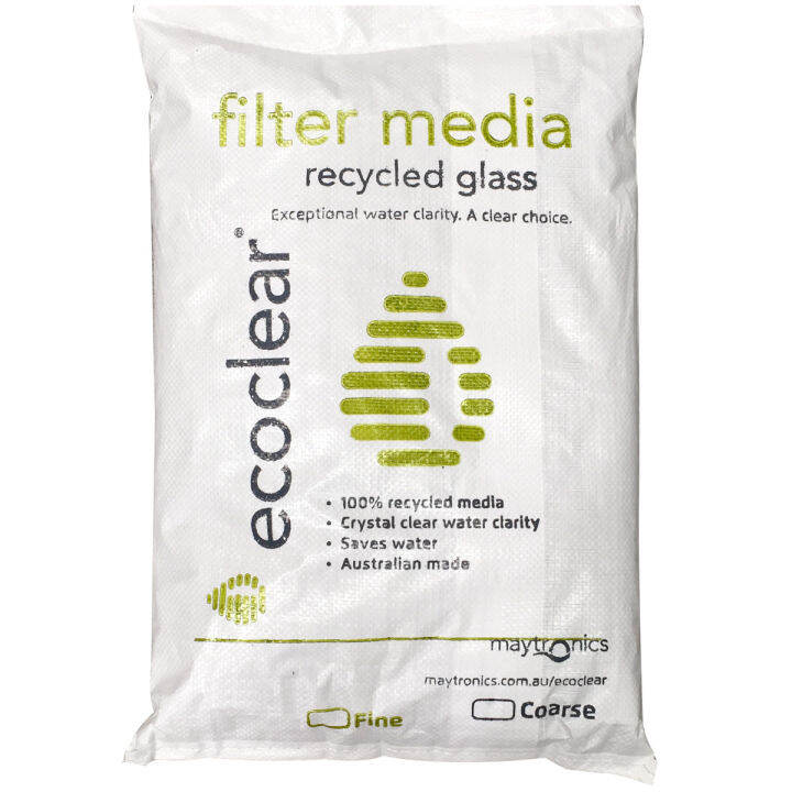 Maytronics EcoClear Glass Filtration Media 20kg, for swimming pool