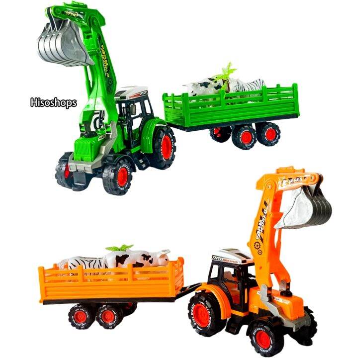 PRECISION FARM SERIES รถแทรคเตอร์พ่วงขนสัตว์ รถขนสัตว์ รถบรรทุกสัตว์