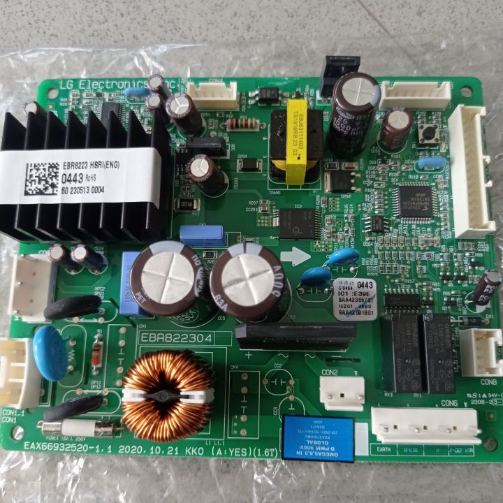 MODUL PCB KULKAS LG INVERTER EBR8223 HSRI(ENG) 0443 ROHS PRODUK BARU ...