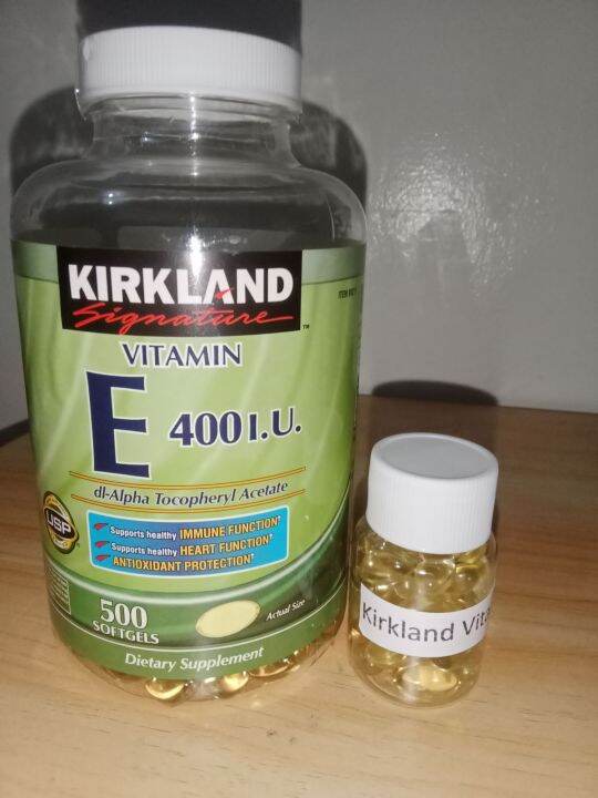 KIRKLAND VITAMIN E (25 PCS) Lazada PH