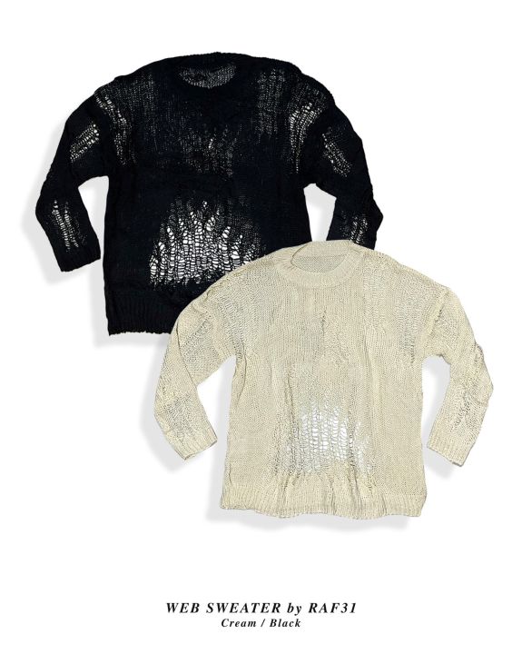 see-through-web-sweater-เสื้อตาข่าย-ซีทรู-สเวตเตอร์
