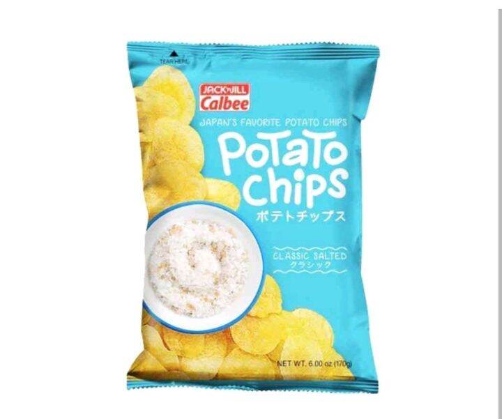 Calbee Potato Chips Classic Salted 170g Lazada PH