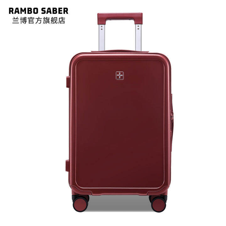 Rambo Wedding Luggage Dowry Red Suitcase Trolley Case Women's Suitcase