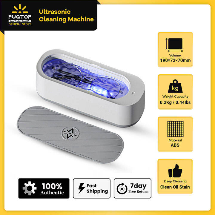 Clean Ultrasonic Cleaner Portable 45000Hz High-Frequency Vibration Cleaning Machine Jewelry Glasses Watch Cleaning
