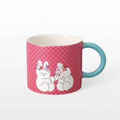 Starbucks แท้ New Year Rabbit Mug 12oz. แก้วน้ำสตาร์บัคส์เซรามิก ขนาด 12ออนซ์