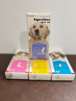 Fiproline ยาหยดเห็บ หมัด สุนัขน้ำหนัก 20.1-40กก.