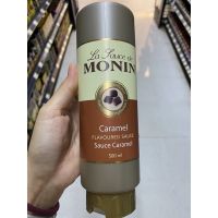 ผลิตภัณฑ์ แต่งหน้าไอศครีม กลิ่นคาราเมล ตรา โมนิน 500 Ml. Caramel Flavoured Sauce ( Monin Brand ) คาราเมล เฟลเวอร์เรด ซอส