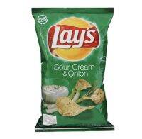 Lays export  6.5oz.เลย์ สินค้านำเข้าจากอเมริกา??รส sour cream&amp;onion