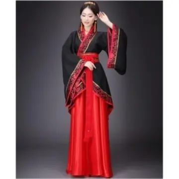 Hanfu Women Large Plus Size Chinese Dress Dance Fairy Cosplay Female  Princess Clothing (Color : Red, Size : 2XL) : : Clothing, Shoes &  Accessories