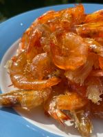 กุ้งหวาน 1 กิโลกรัม ไม่ใส่สี ไม่ใส่สารกันเสีย