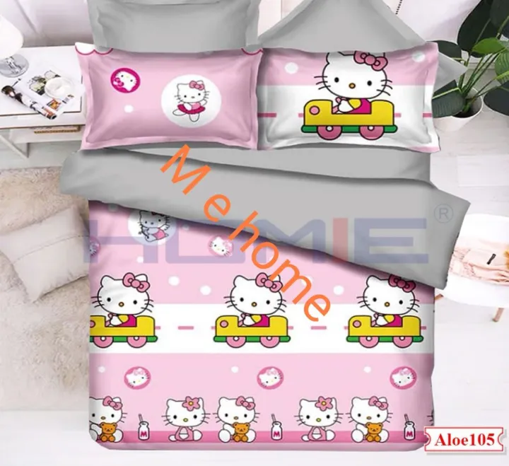 single cotton bedsheet with zip Lazada