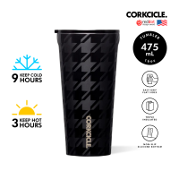 [สินค้าใหม่] CORKCICLE แก้วสแตนเลสสูญญากาศ 3 ชั้น 475ML(16OZ) รุ่น TUMBLER ONYX HOUNDSTOOTH