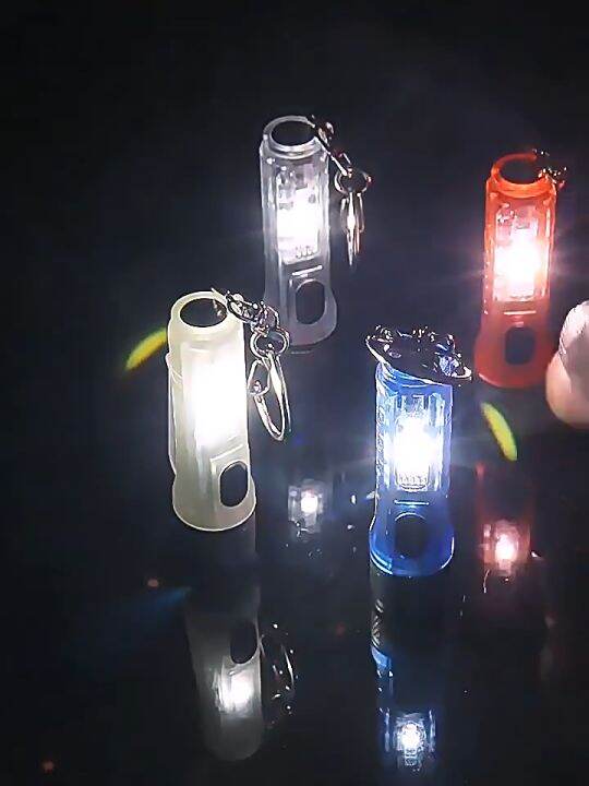 SmartBuy MiniBeam Pocket Keychain Superbright Torch Light with Type-C ...