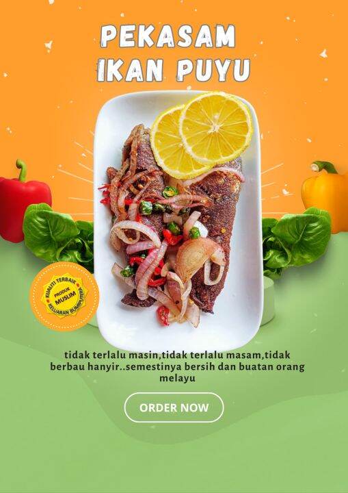 Pekasam Ikan Puyu | Lazada