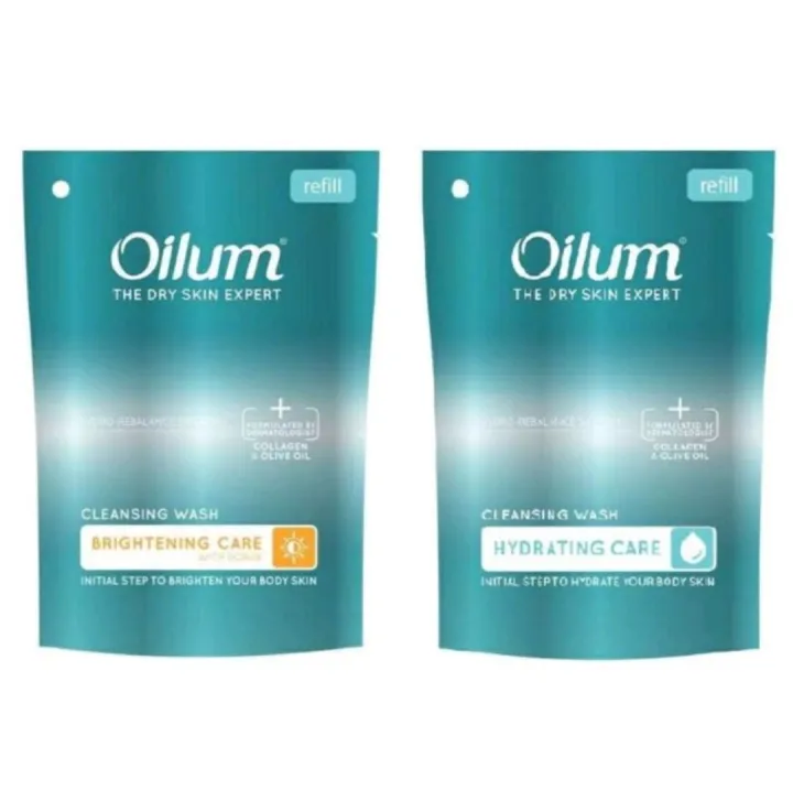 OILUM Collagen Refill Body Wash Hydrating & Brightening Care 175ml