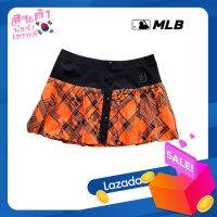 MLB Orange Skirt (cotton)  กระโปรงสีส้ม waist/เอว 26-30”,28-32” นิ้ว/inch