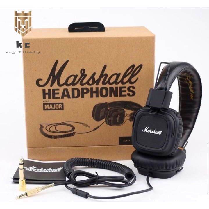 marshall-headphone-model-major-leather-dj-hi-fi-pro-headphones-headset-หูฟัง