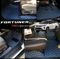 (ฟรี!!สายคาดเบลท์+ผ้ากำมะหยี่) All New Fortuner 2016-2023(เกรดหนังสั่งตรงกับโรงงาน)