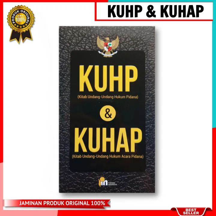 BUKU KUHP Kitab Undang-Undang Hukum Pidana & KUHAP Kitab Undang-Undang ...