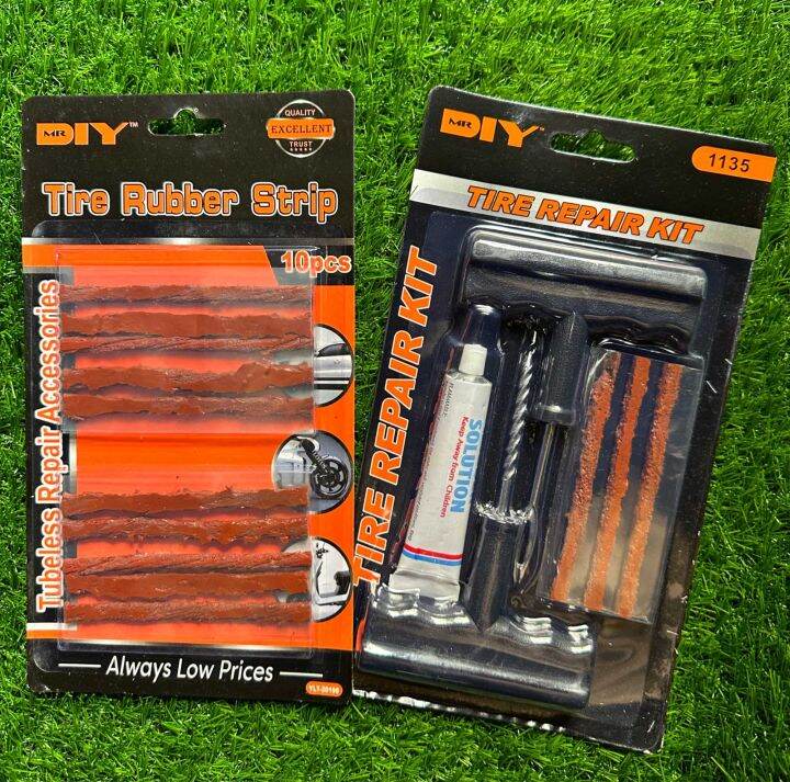 MR DIY TIRE REPAIR KIT COMPLETE SET FOR TUBELESS TIRES Lazada PH