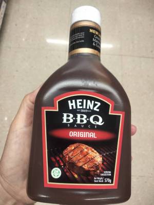 Heinz Bbq Original Sauce 570g.ซอสบาร์บีคิวสูตรต้นตำหรับ 570กรัม