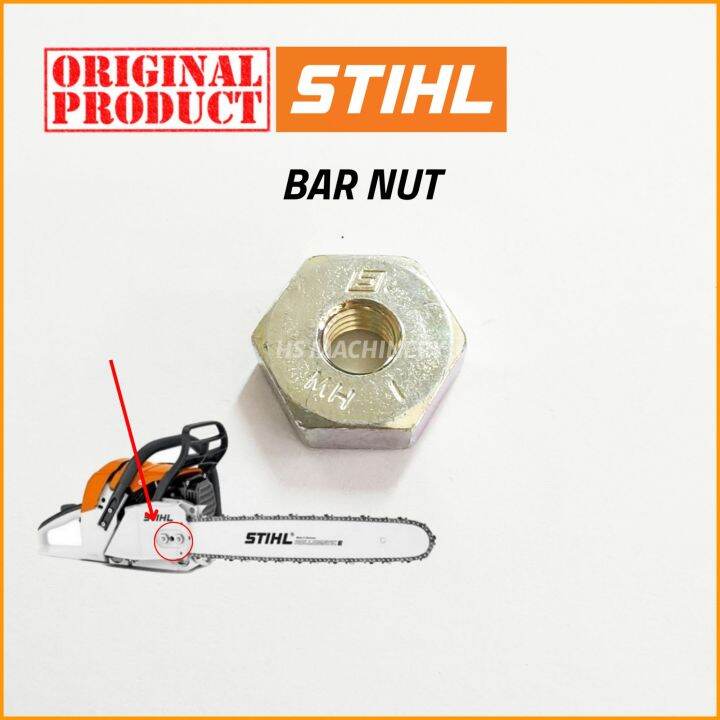 Original Stihl Chainsaw Bar Nut 19MM Lazada