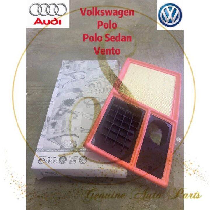 (100% ORIGNAL) VOLKSWAGEN POLO POLO SEDAN VENTO AIR FILTER 036 129 620 ...