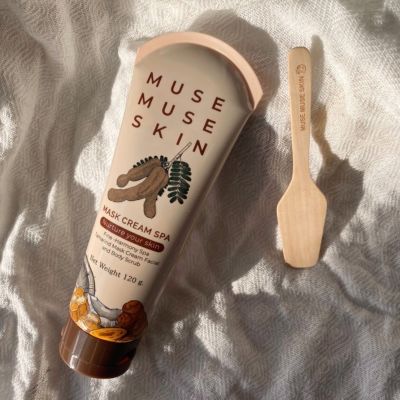 Mask cream spa มาร์คมะขาม muse muse skin (พร้อมส่ง) 📌☑️มีไม้พาย