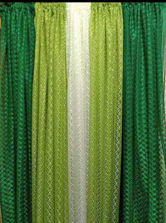 Lace Curtain Emerald green Lazada PH